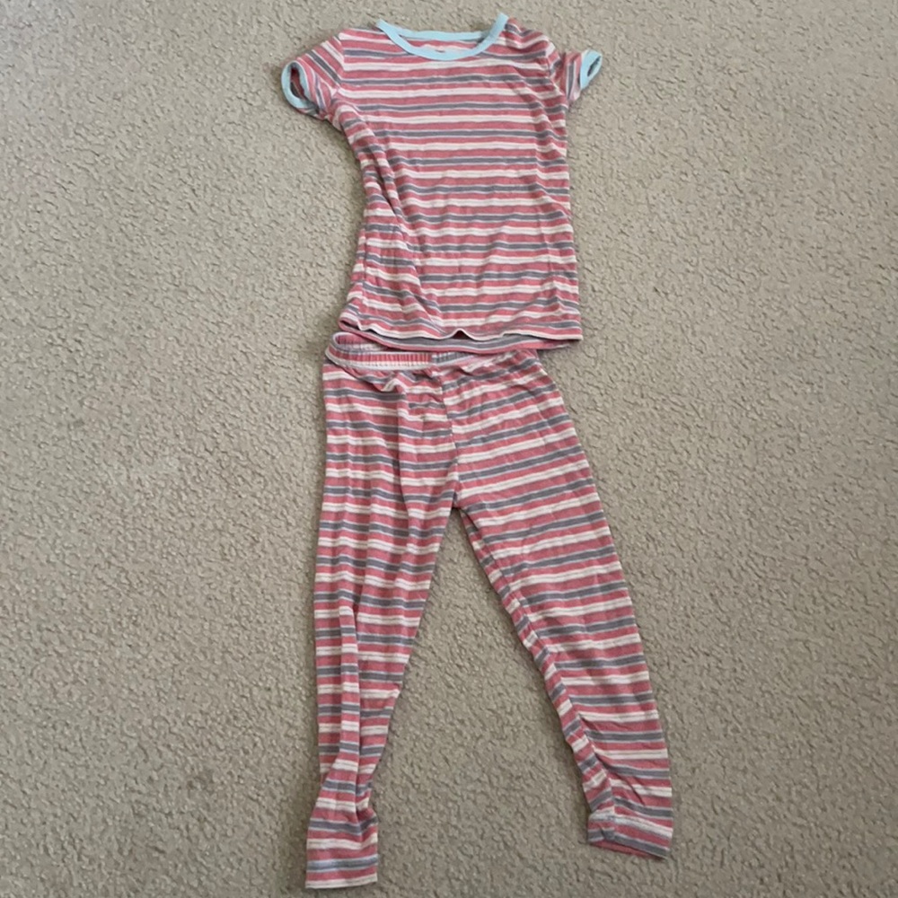 India Dawn Stripe 2 pc SS pajamas